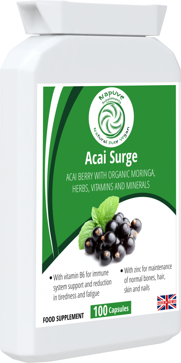Acai Surge - Acai berry immunity complex with herbs, vitamins, and minerals Napuve