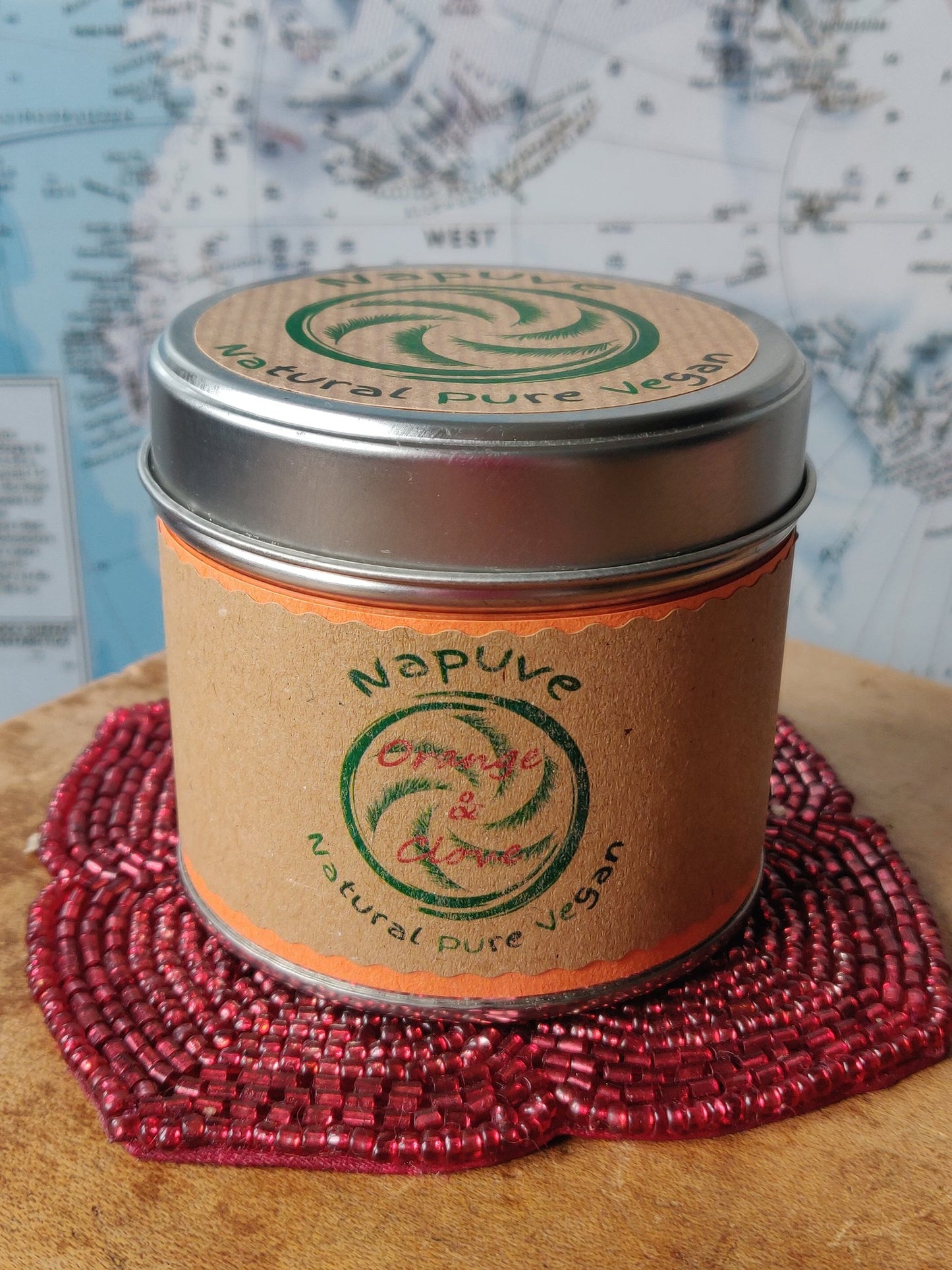 Orange & Clove Candle - approx 200gms