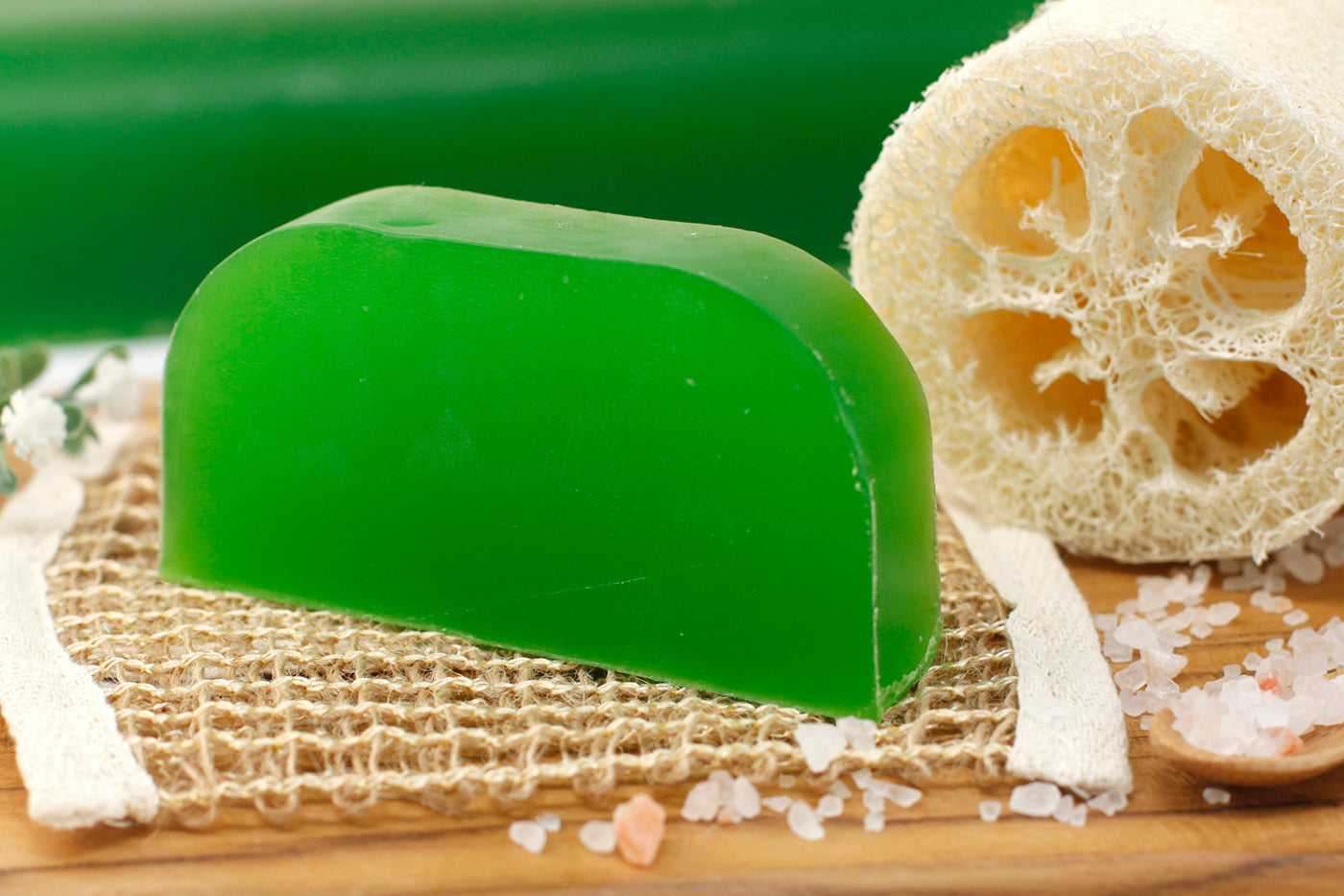 Argan Shampoo bar - Thyme & Mint - approx 115gms