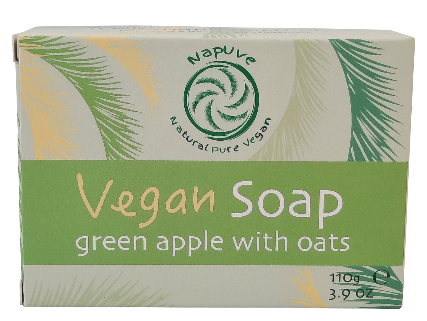 Vegan Soap - Green Apple with Oats 110g