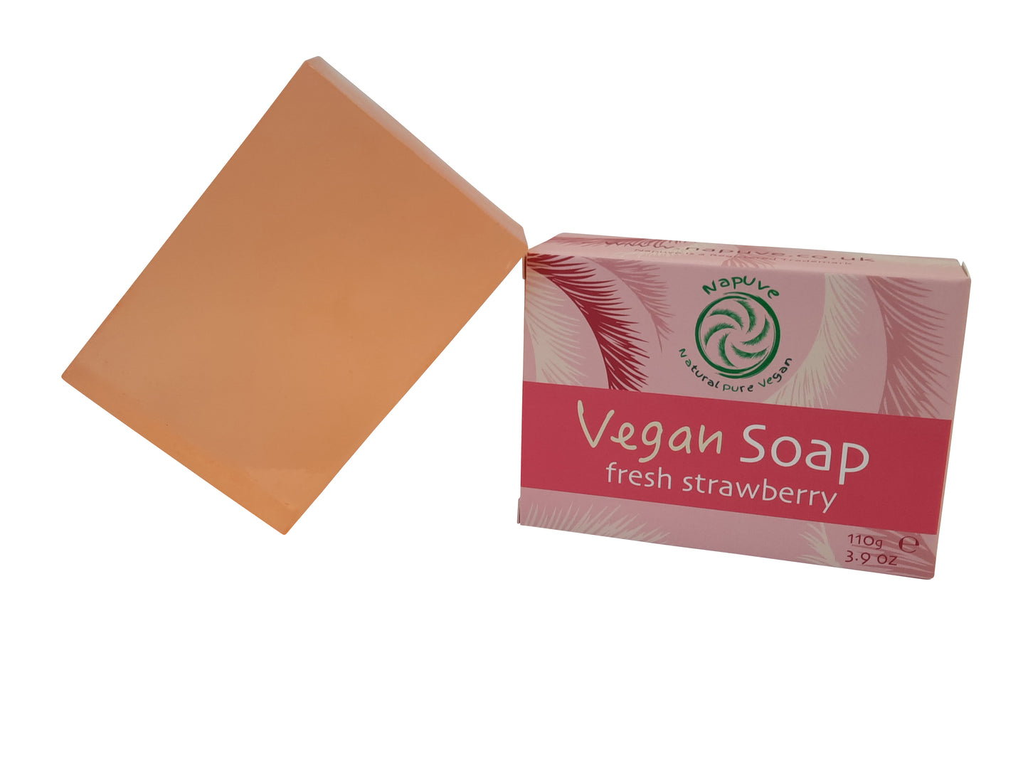 Vegan Soap - Fresh Strawberry 110g Napuve