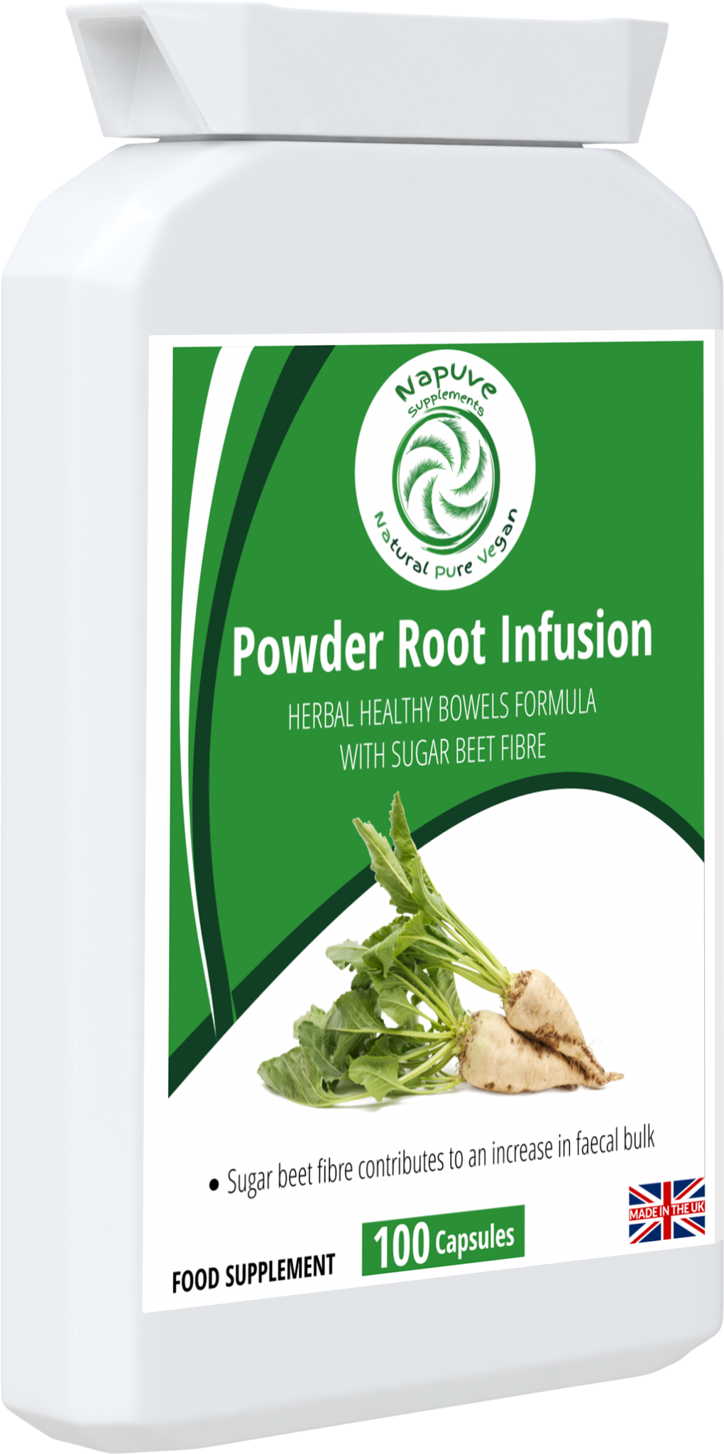 Root Col Powder Root Infusion - Herbal colonics complex (with sugar beet fibre ...