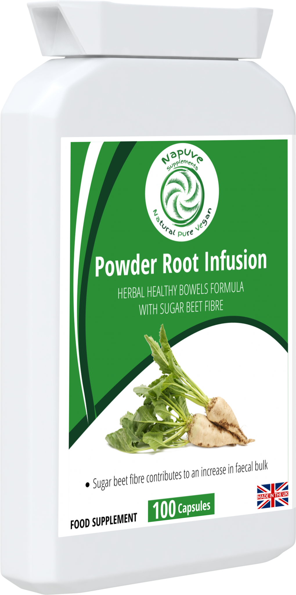 Powder Root Infusion - Herbal colonics complex (with sugar beet fibre)
