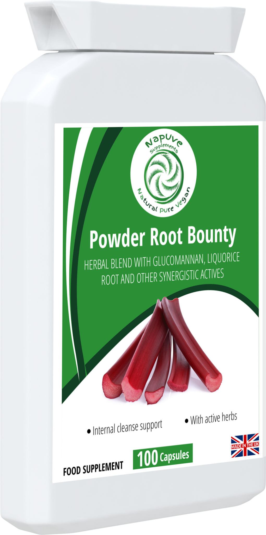 Powder Root Bounty - Herbal colon care (with glucomannan)