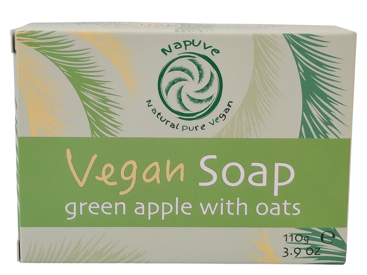 Vegan Soap Green Apple with Oats 110g/3.9oz