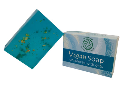 Vegan Soap Unscented with Oats 110g/3.9oz